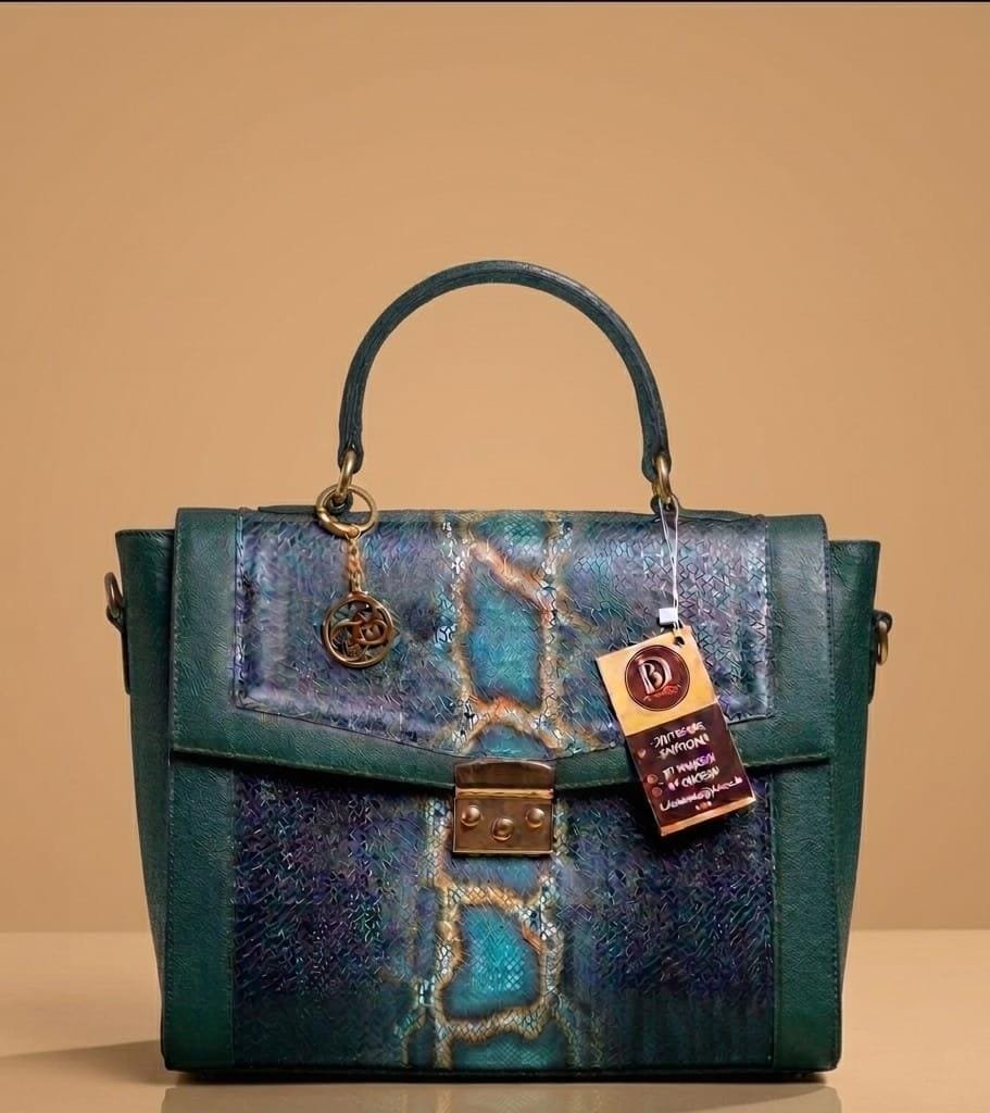 SAC A MAIN VERT EMERAUDE